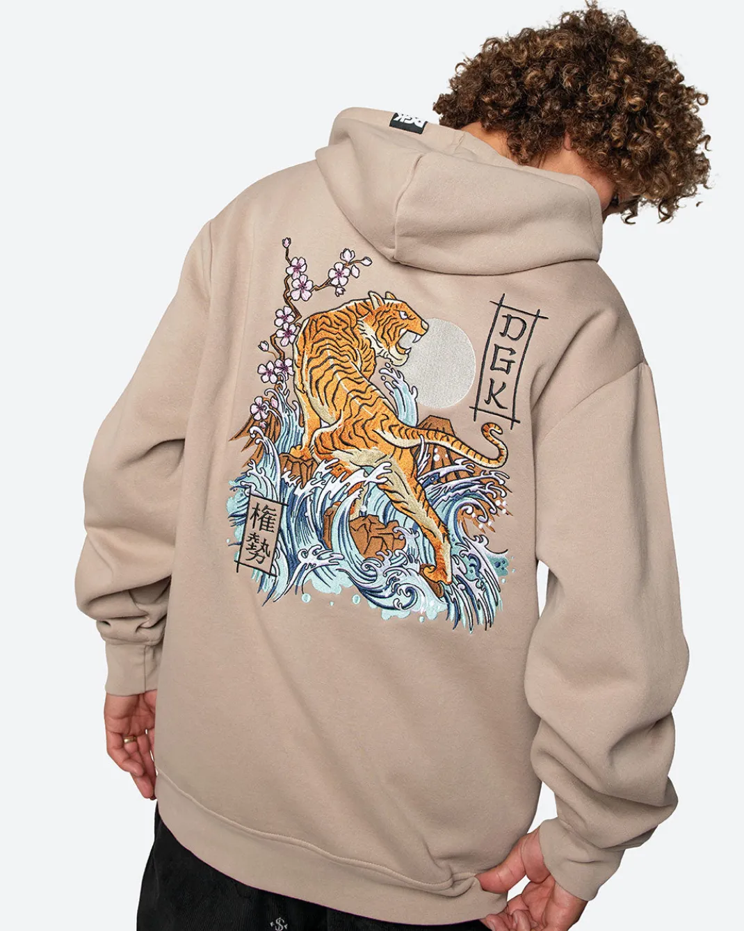 Clout Embroidered Hooded Fleece