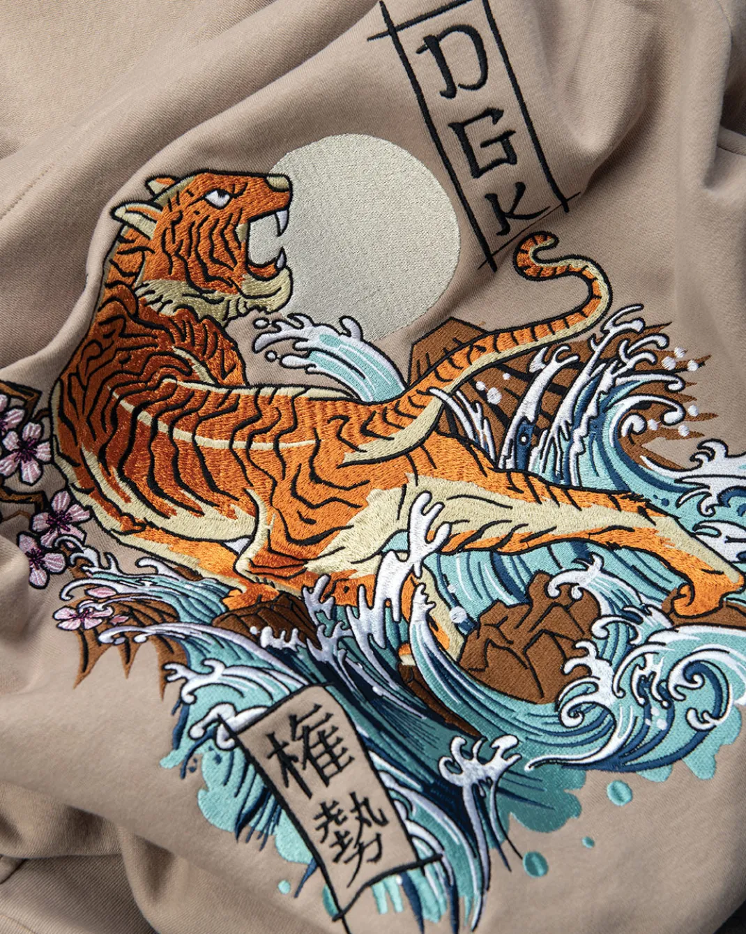 Clout Embroidered Hooded Fleece