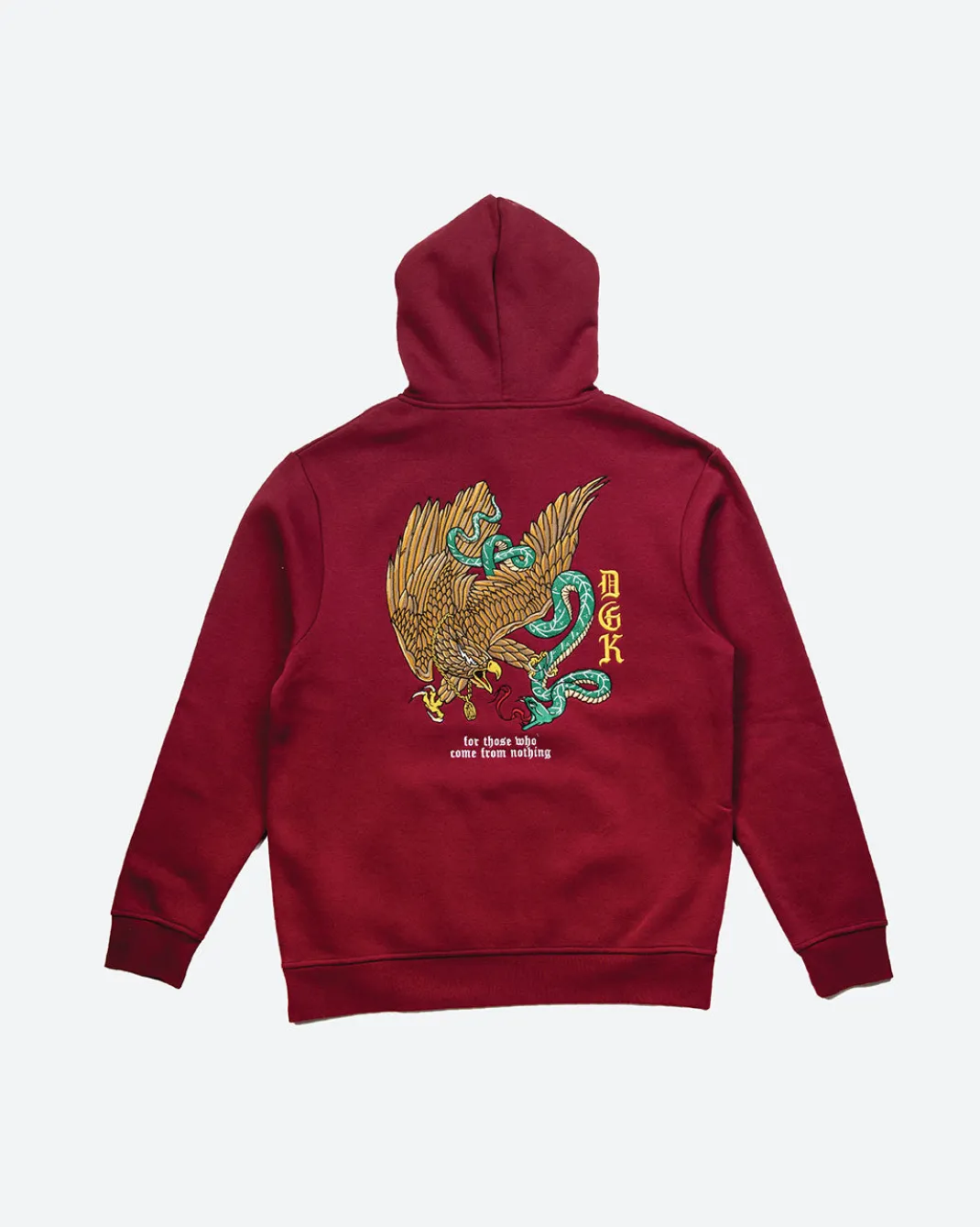 Courage Embroidered Hooded Fleece