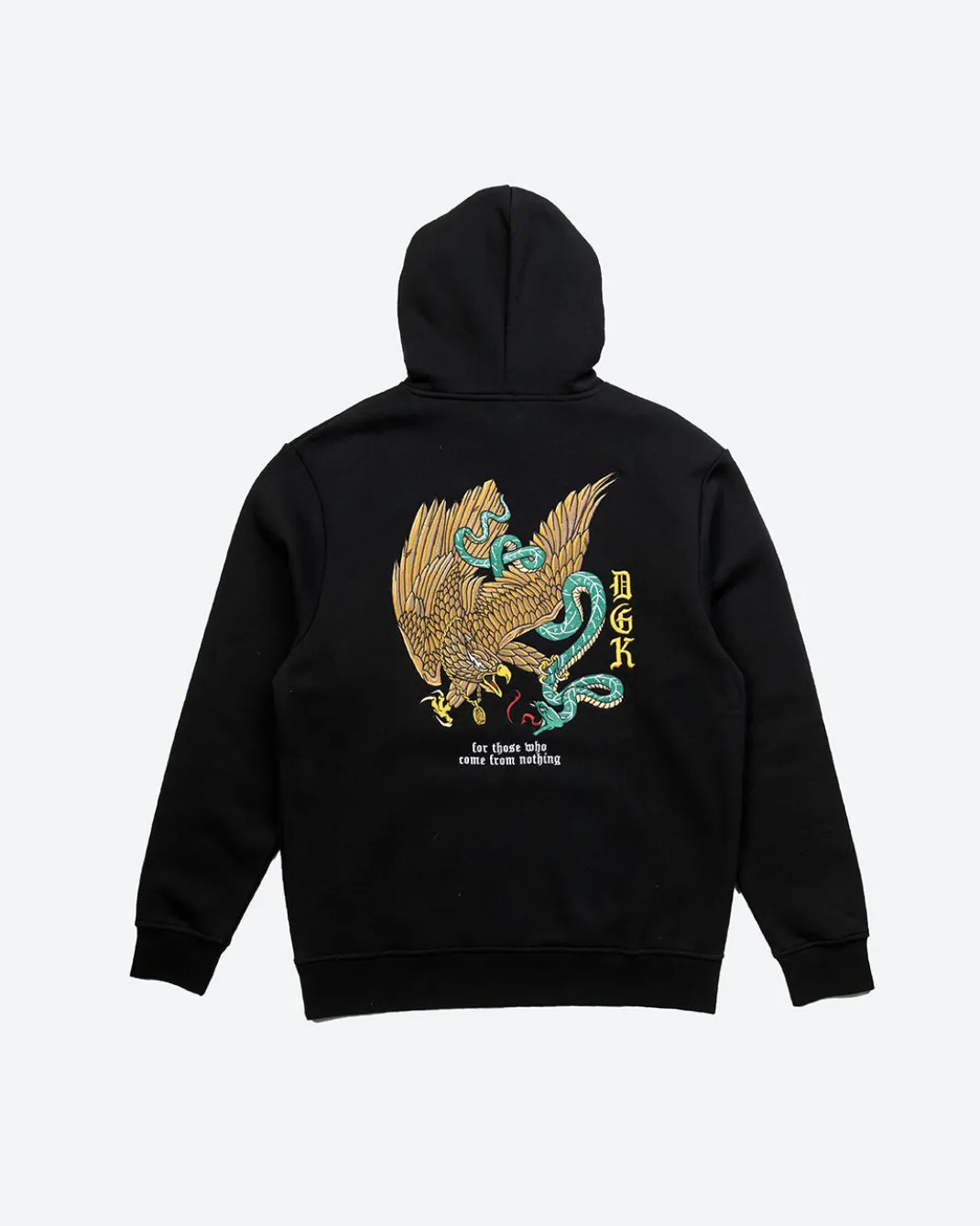 Courage Embroidered Hooded Fleece