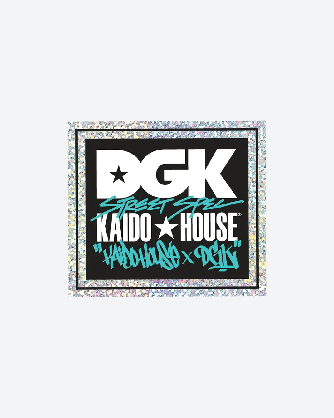 DGK X Kaido House Street Spec Sticker