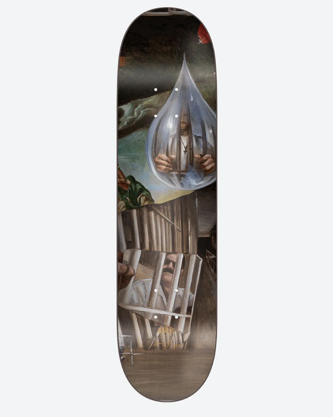 Godffiti No.4 8.25" Skateboard Deck