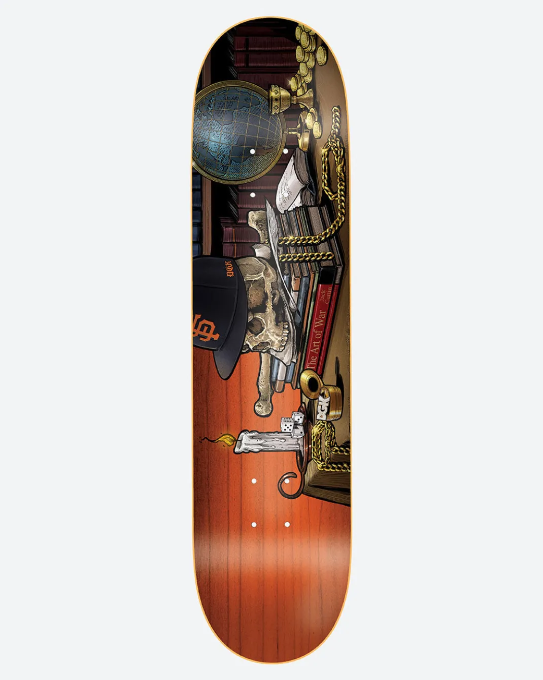 Life Curtin 8.25" Twin Tail Skateboard Deck