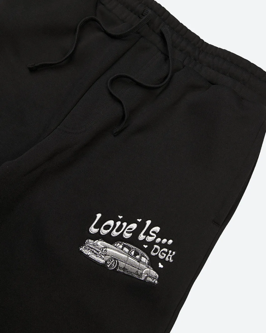 Love Is.. Embroidered Fleece Pants