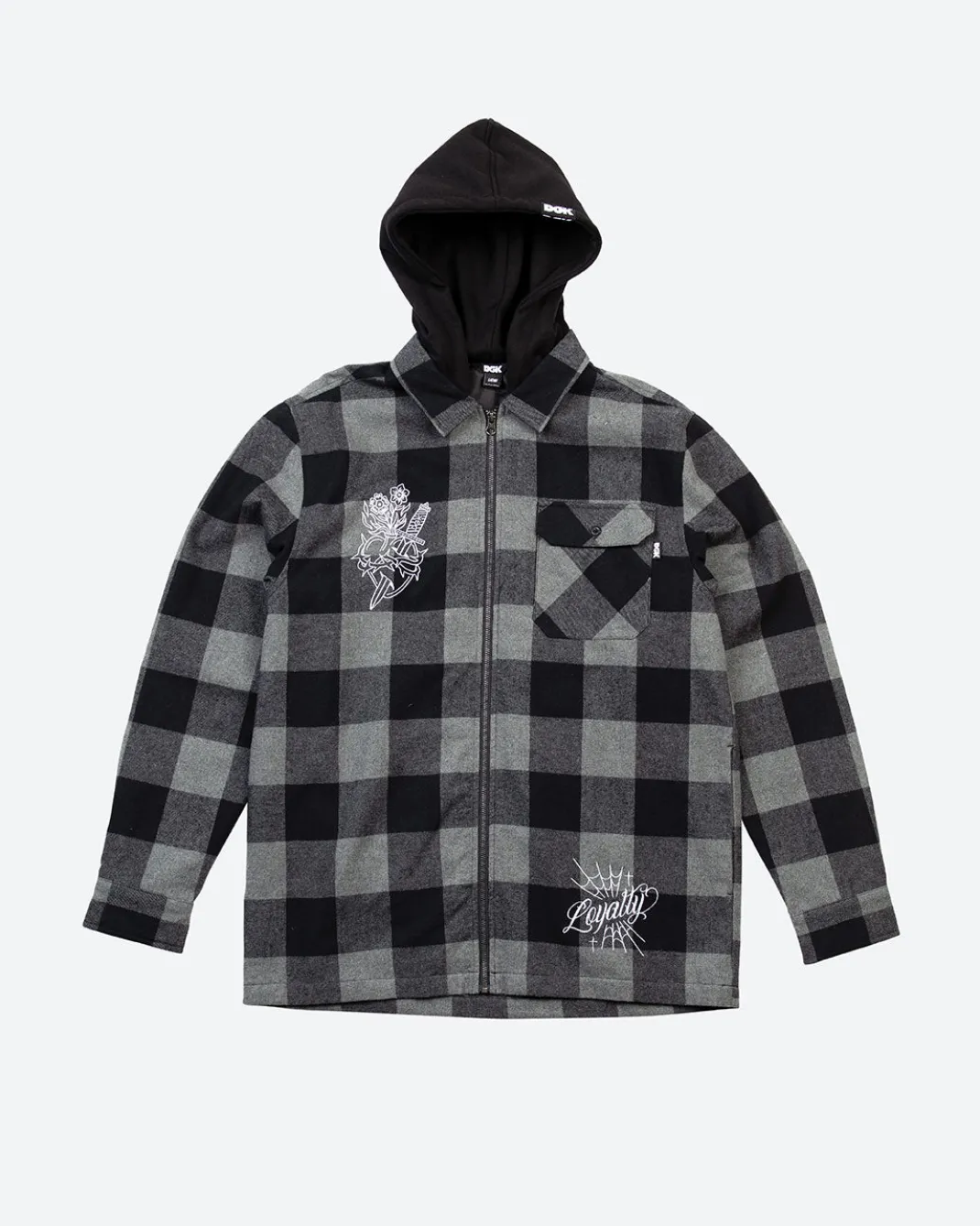 Monterey Embroidered Flannel Shacket