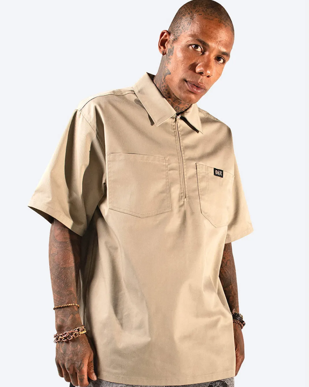 Pachuco Embroidered Work Shirt