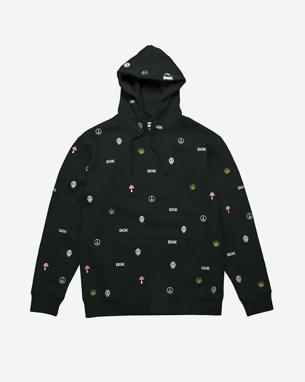 Tranquil Embroidered Hooded Fleece